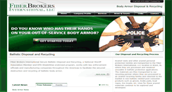 Desktop Screenshot of fiberbrokers.com